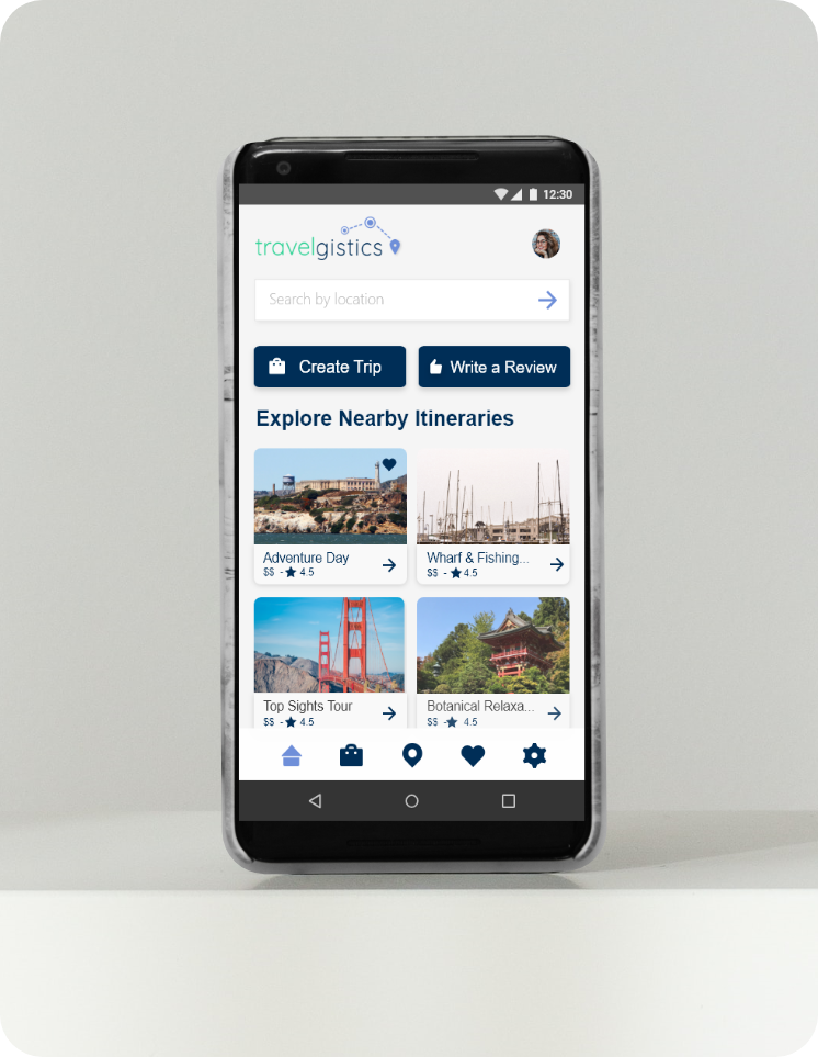 Travelgistics app